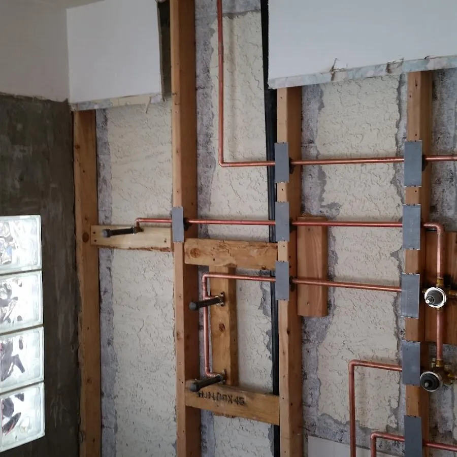 Copper pipe installation for Repiping in Belle Haven